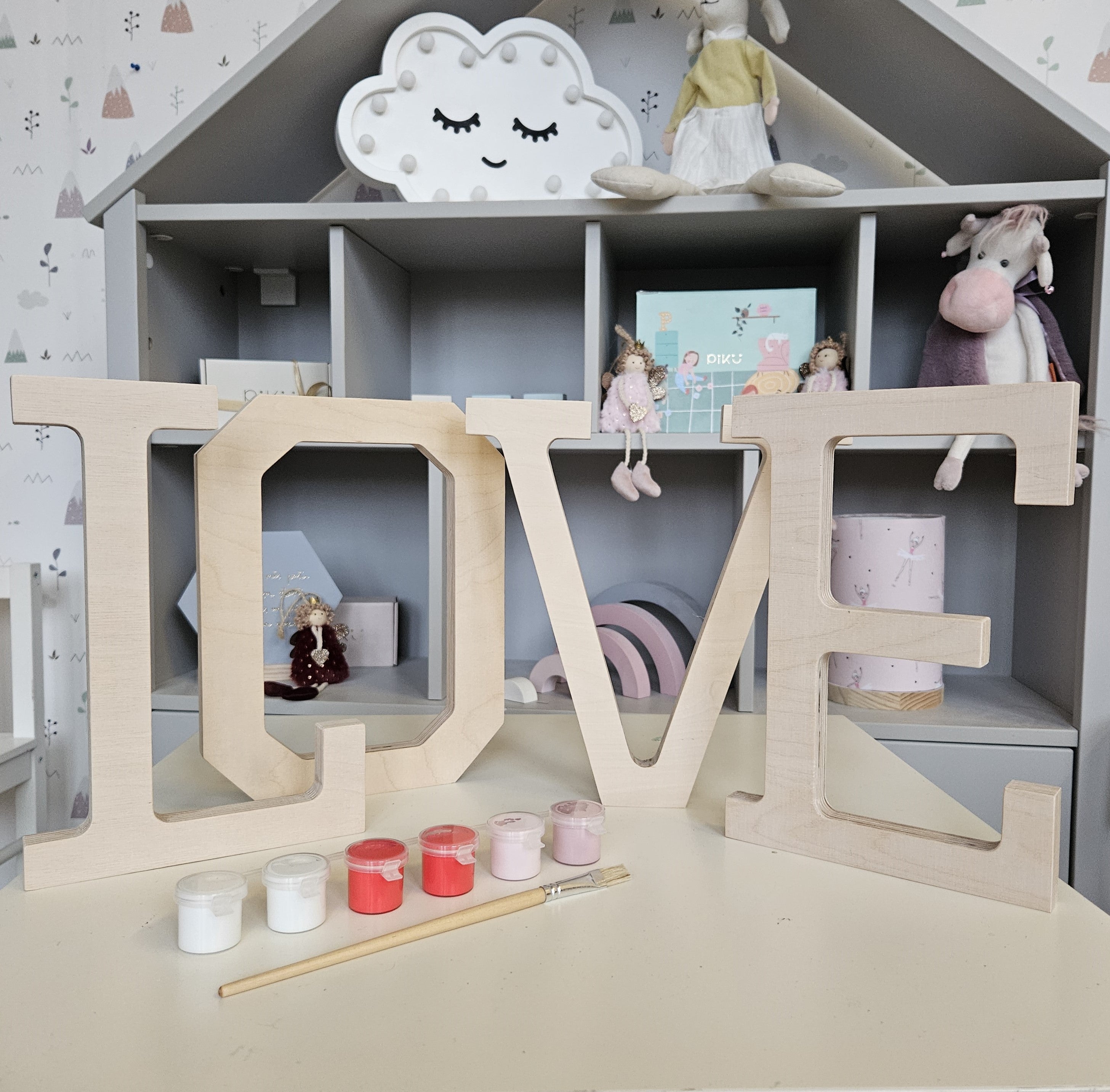 DIY LOVE LETTER PAINT SET
