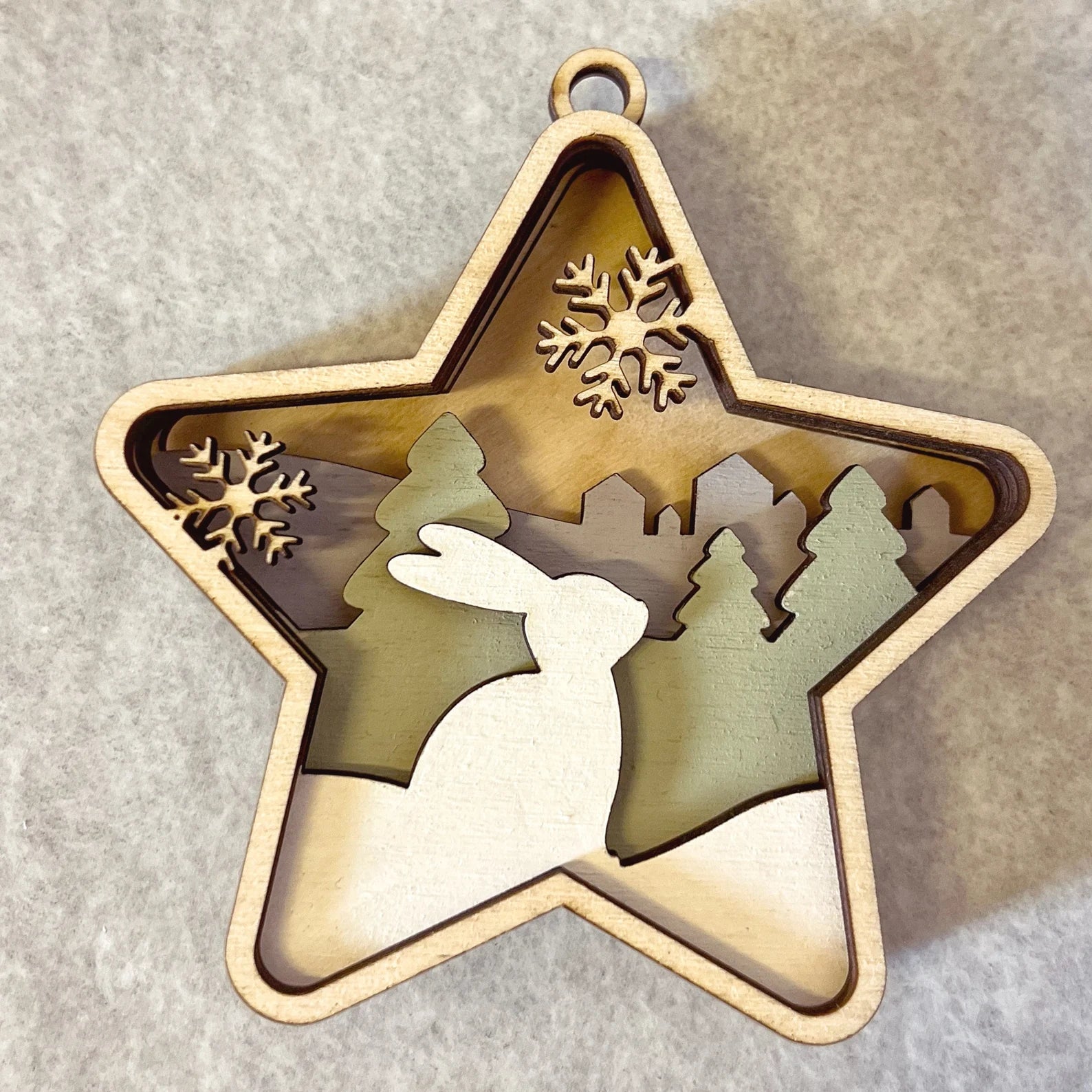 DIY CHRISTMAS 3D STARS SET #1