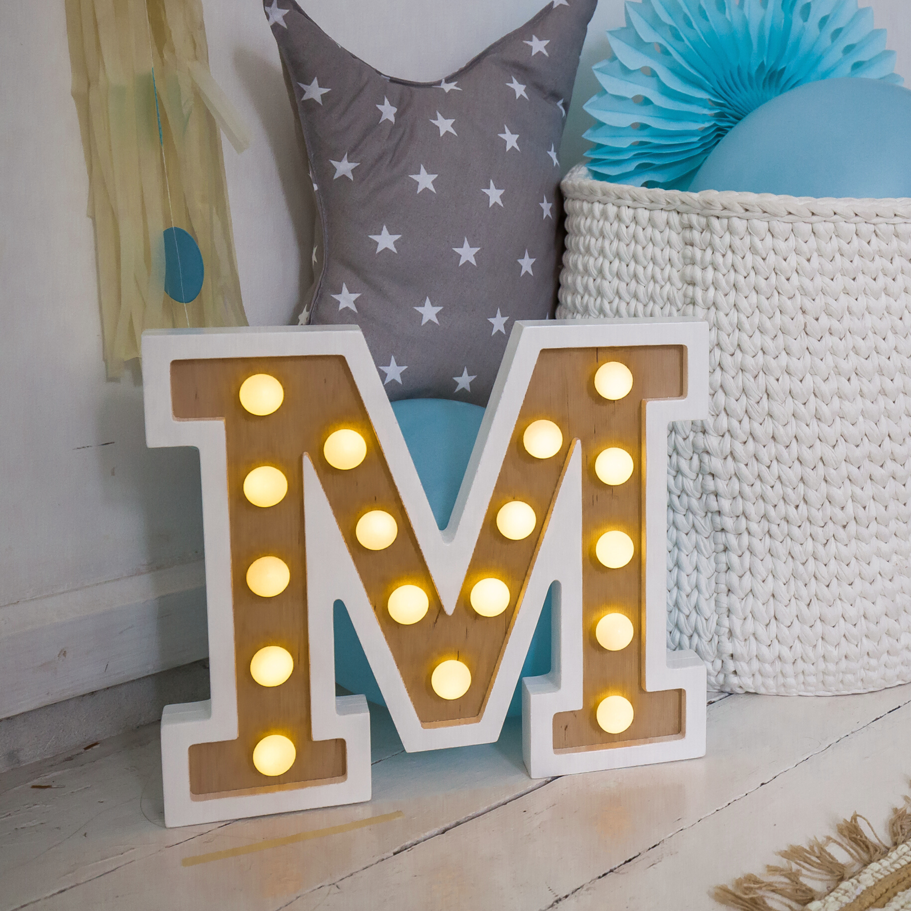 MARQUEE LETTERS - two colored