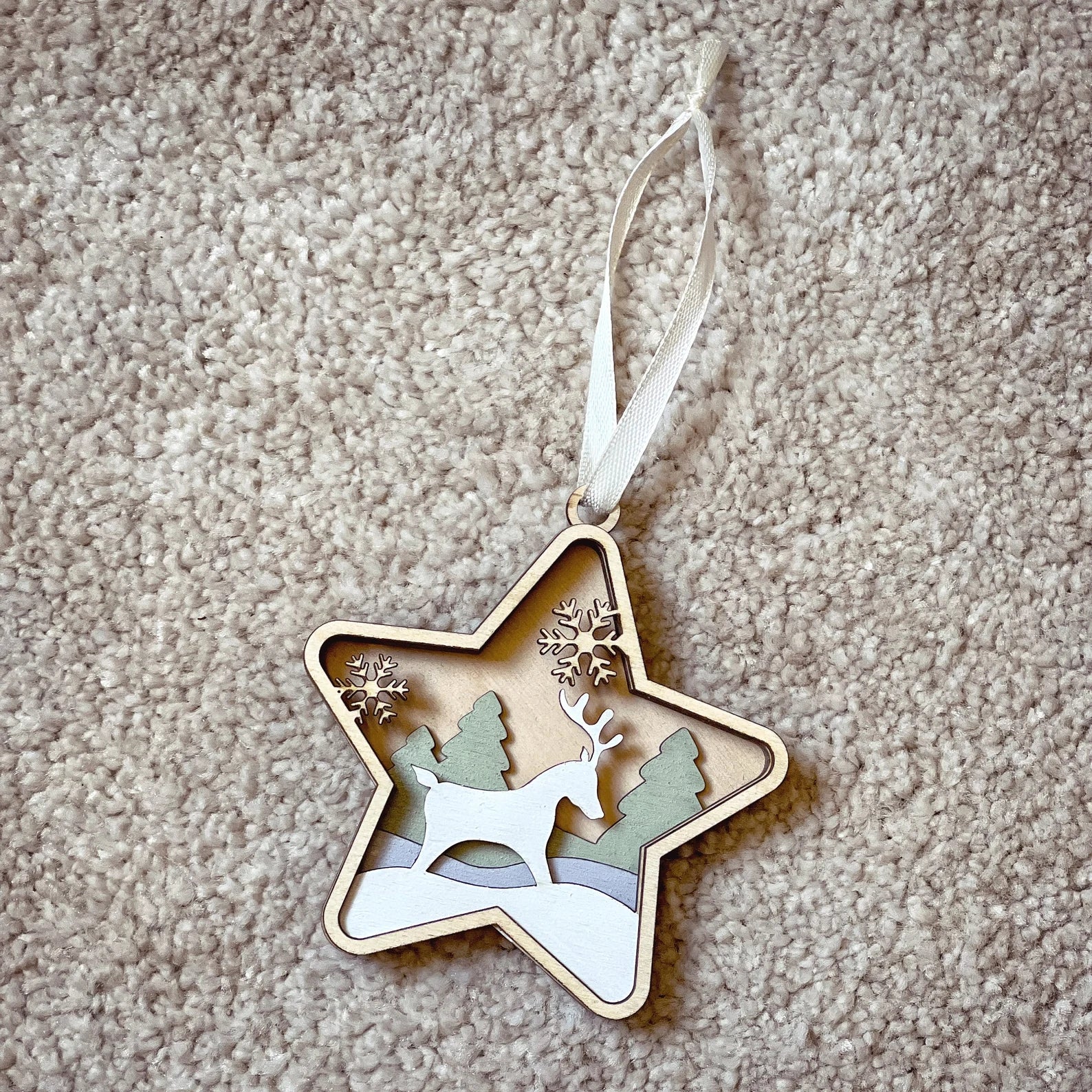 WEIHNACHTS-3D-STERNE-SET