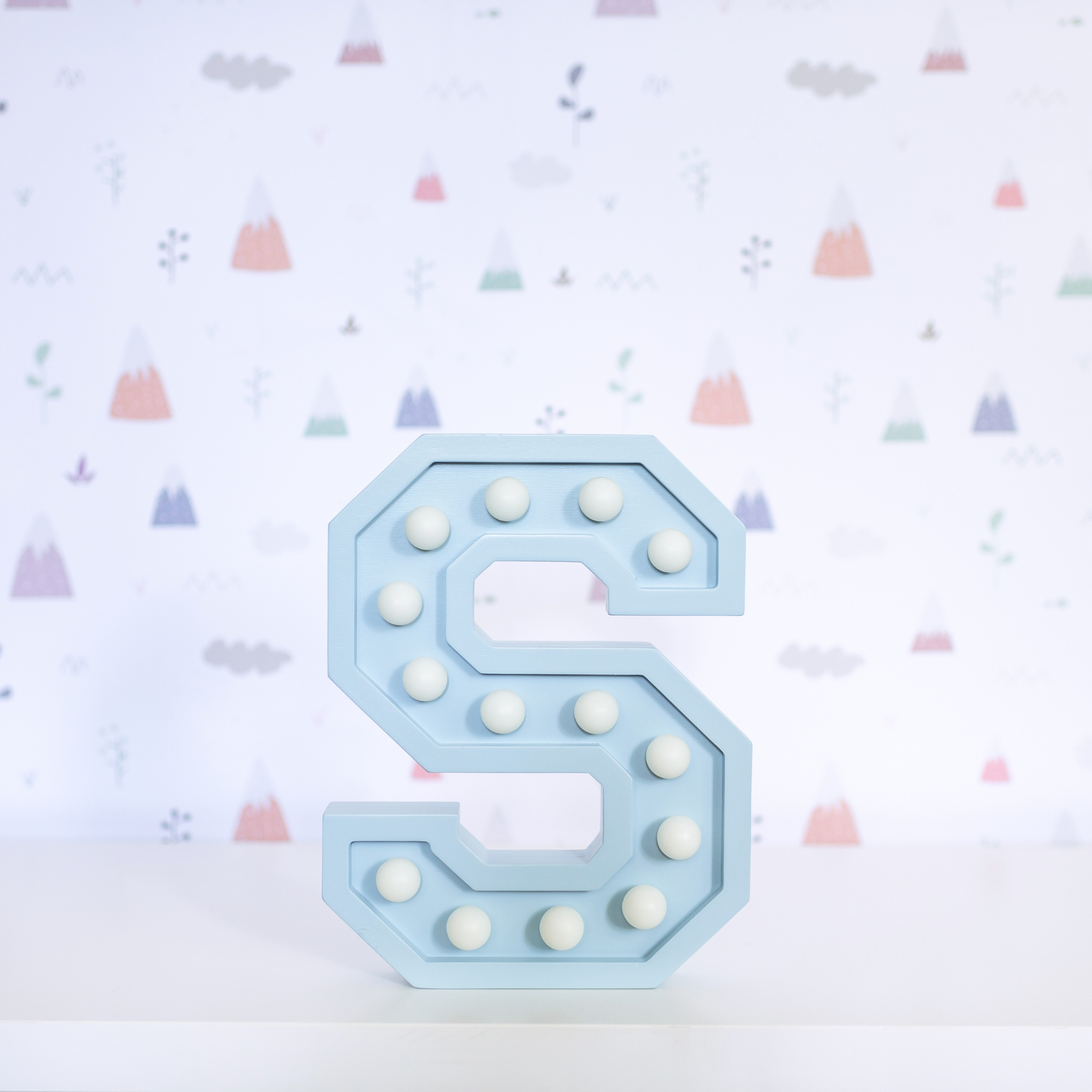 MARQUEE LETTERS  - LIGHT BLUE